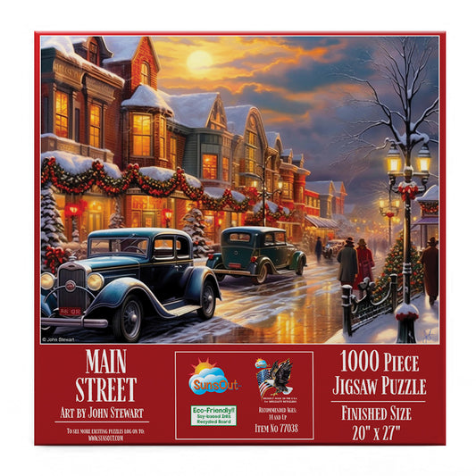 Main Street 1000 pc  Jigsaw Puzzle 77038