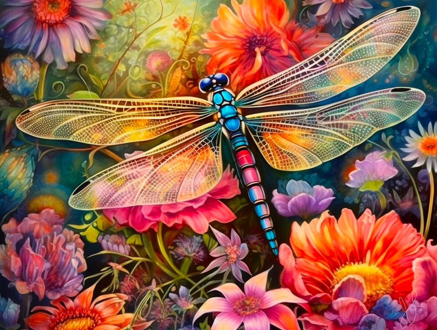 Spring Garden Peace 500 pc  Jigsaw Puzzle 77042