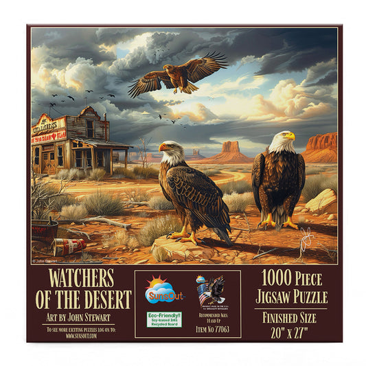 Watchers of the Desert 1000 pc  Jigsaw Puzzle 77063