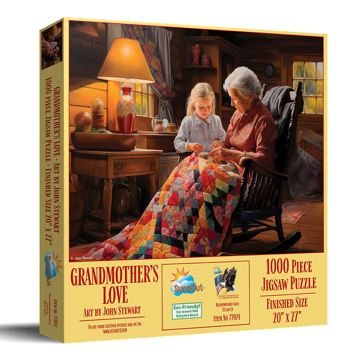 Grandmother's Love 1000 pc  Jigsaw Puzzle 77074