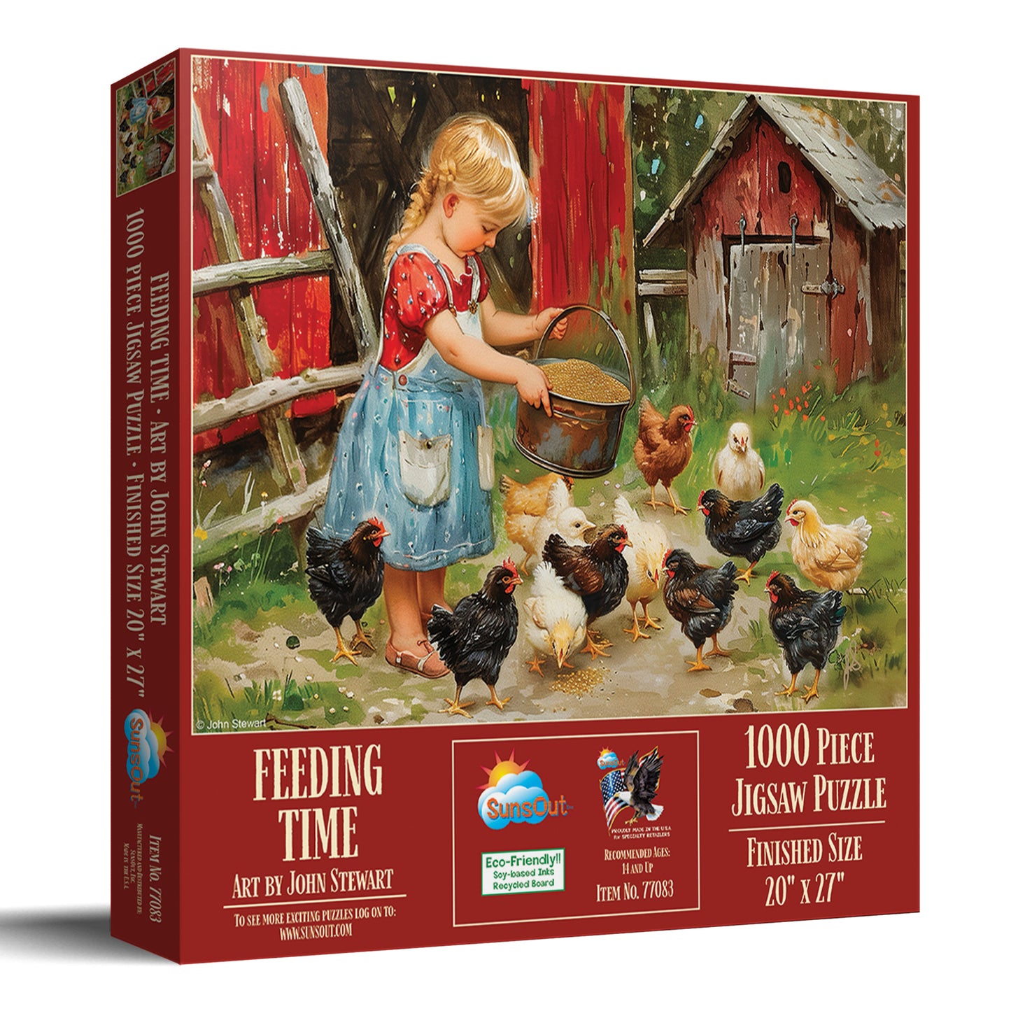 Feeding Time 1000 pc  Jigsaw Puzzle 77083