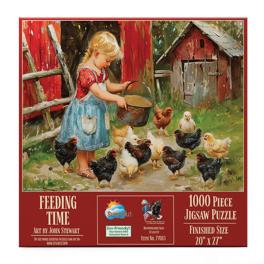Feeding Time 1000 pc  Jigsaw Puzzle 77083