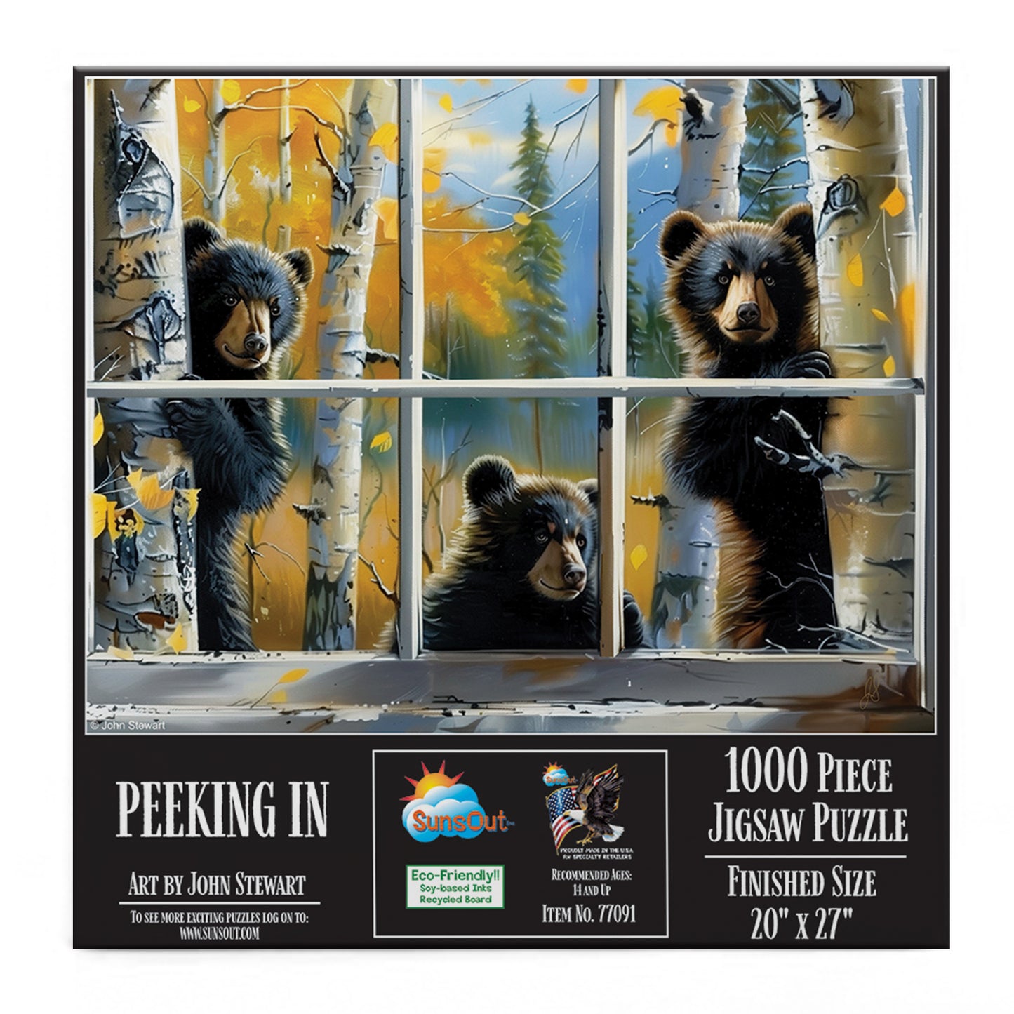 Peeking In 1000 pc  Jigsaw Puzzle 77091