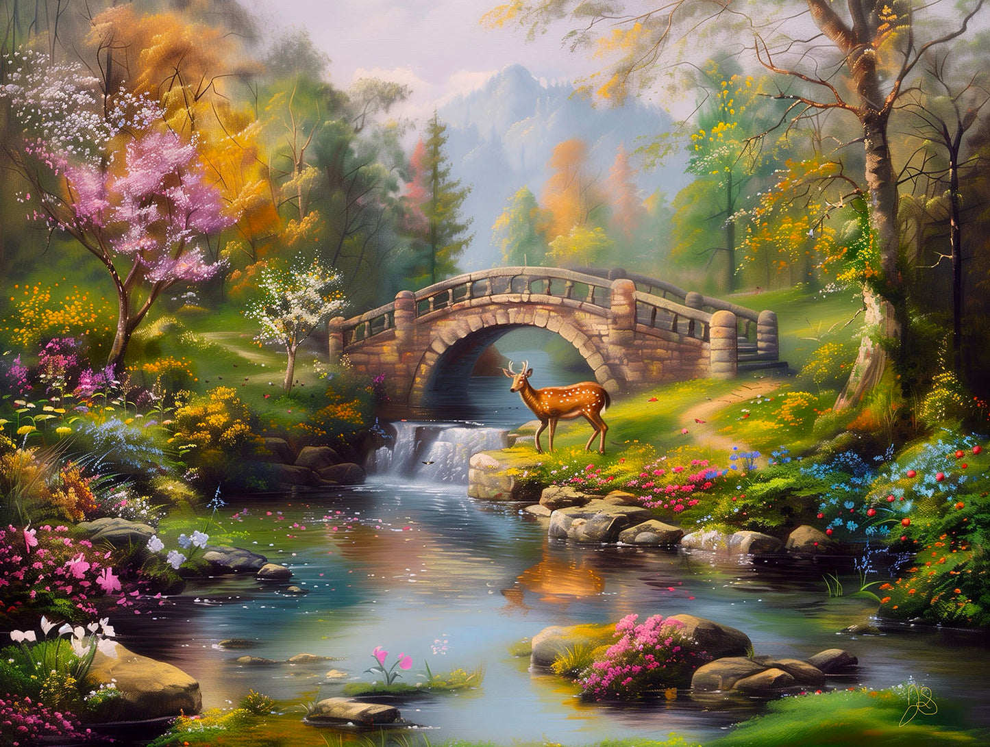 Afternoon Peace 300 pc  Jigsaw Puzzle 77094