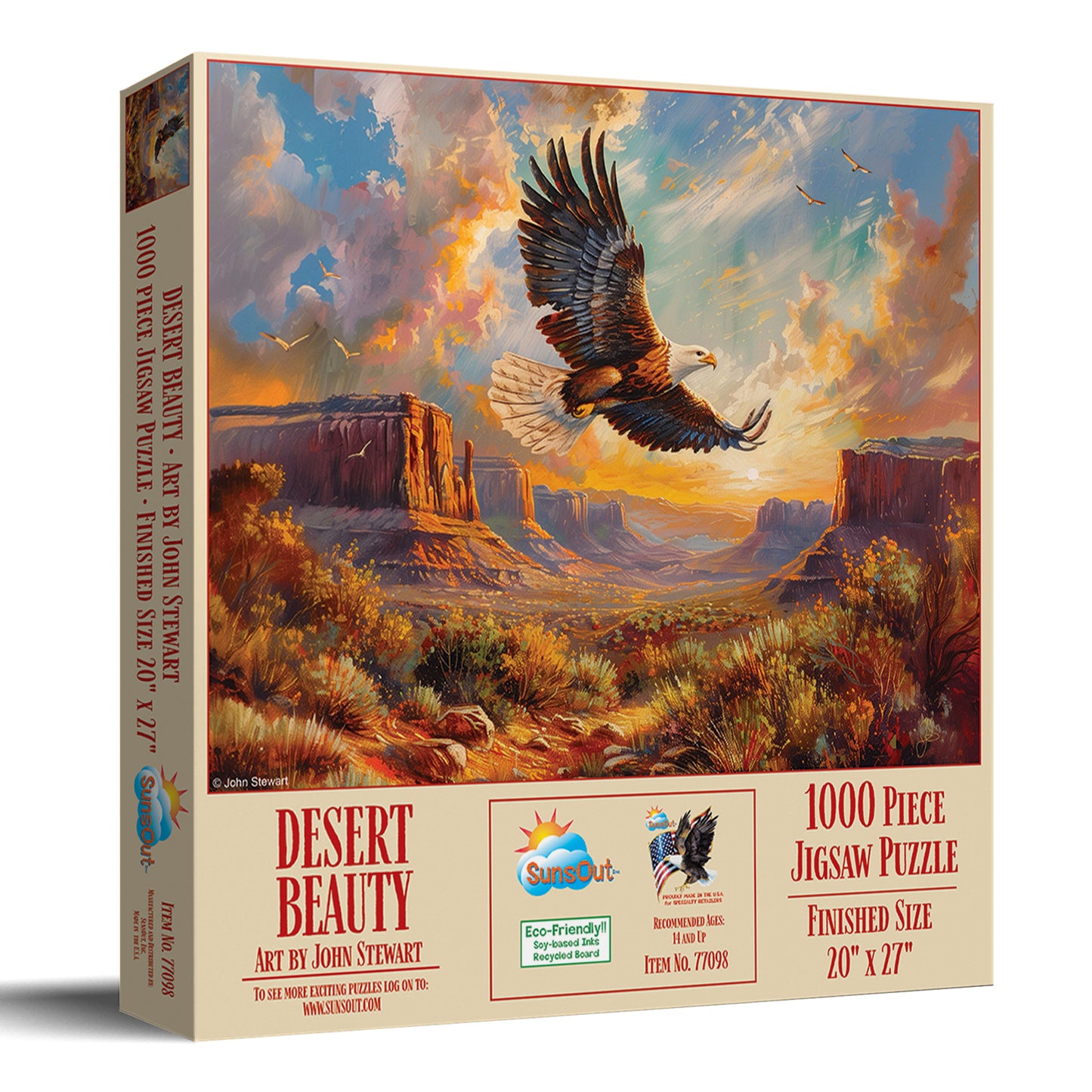 Desert Beauty 1000 pc  Jigsaw Puzzle 77098