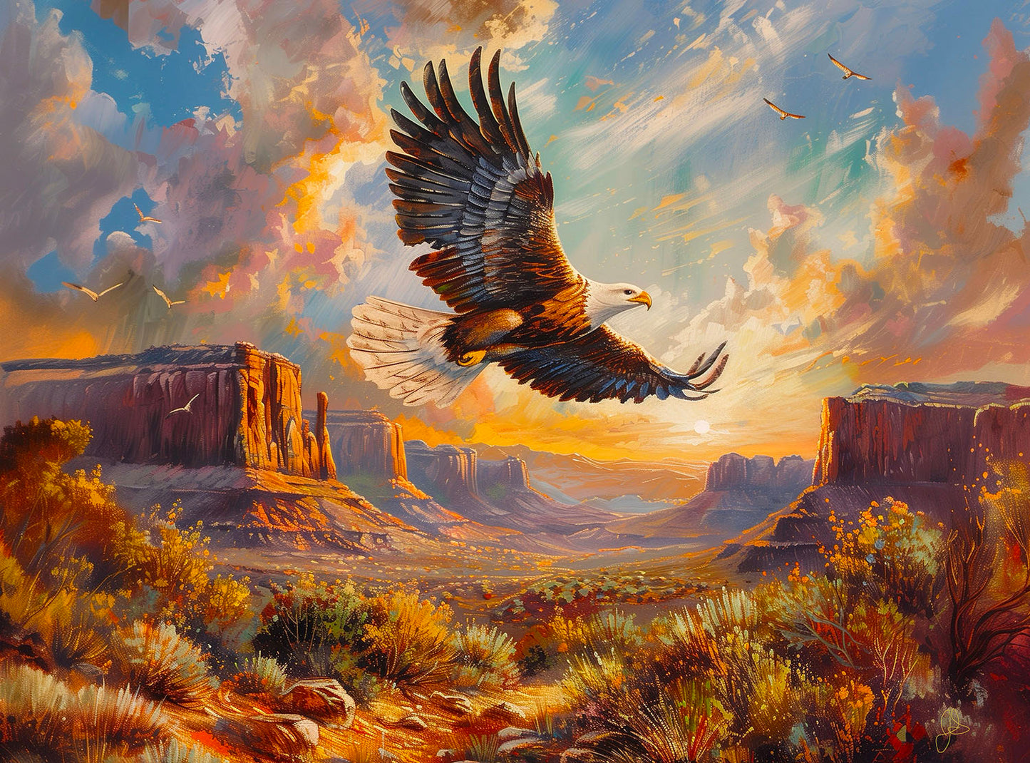 Desert Beauty 1000 pc  Jigsaw Puzzle 77098
