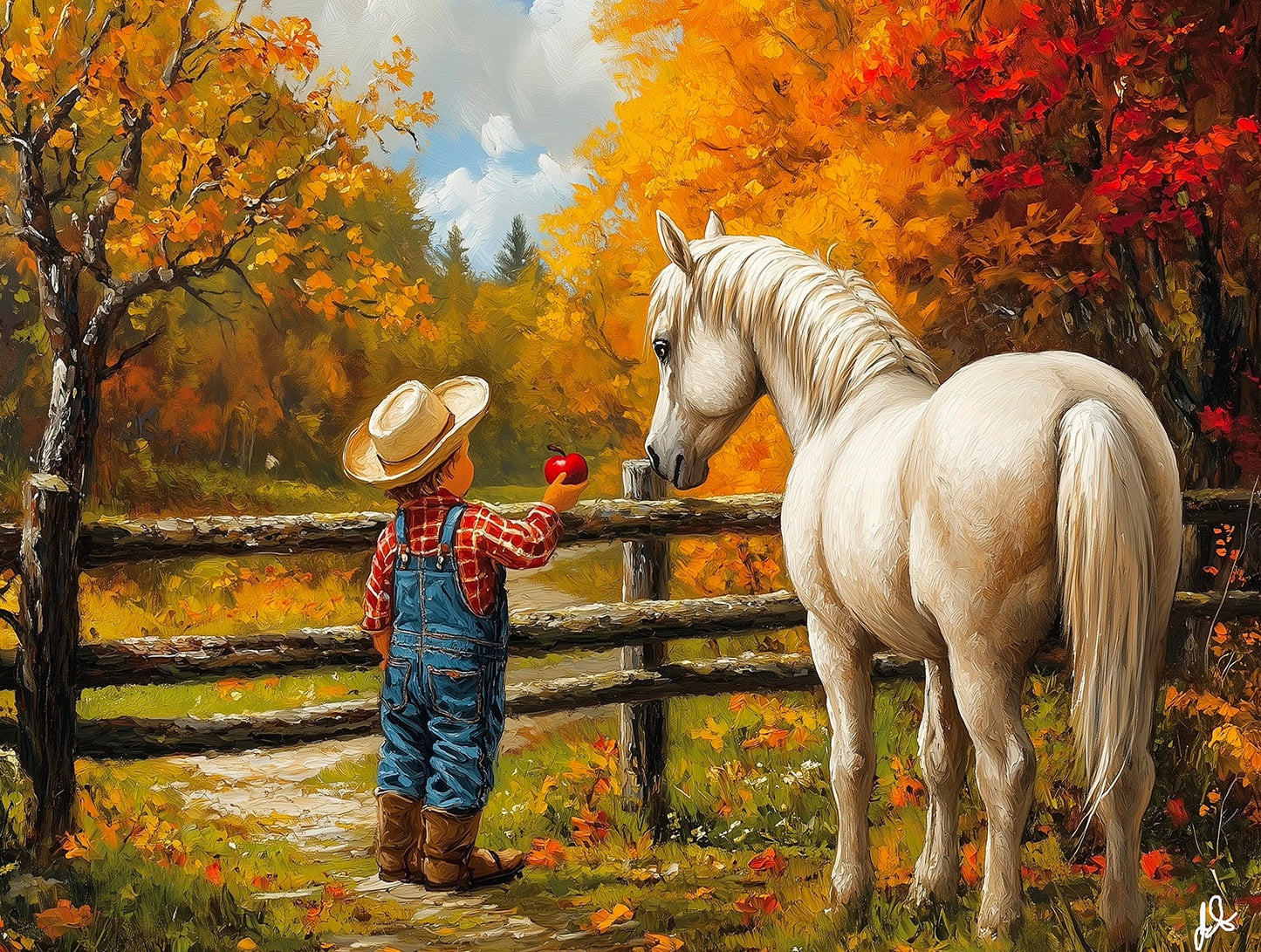 Offering a Treat, Horse 500 pc  Jigsaw Puzzle 77116