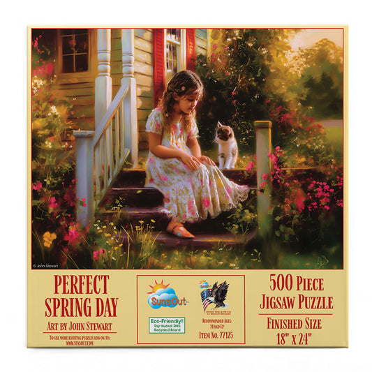 Perfect Spring Day 500 pc  Jigsaw Puzzle 77125
