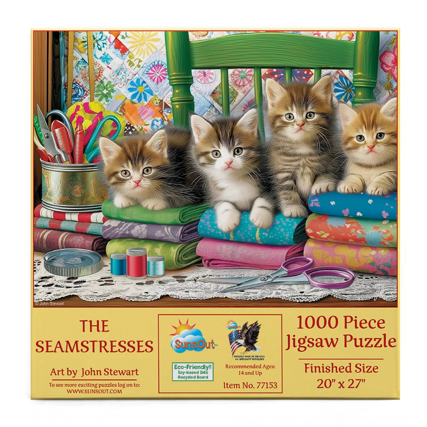 The Seamstresses 1000 pc  Jigsaw Puzzle 77153