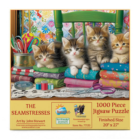 The Seamstresses 1000 pc  Jigsaw Puzzle 77153