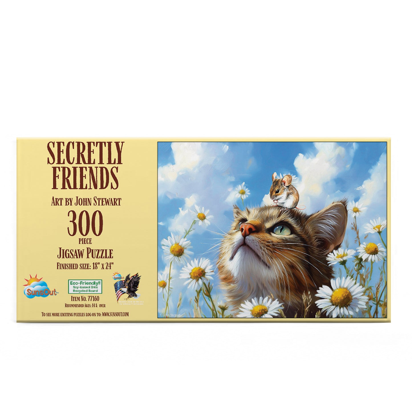 Secretly Friends 300 pc  Jigsaw Puzzle 77160