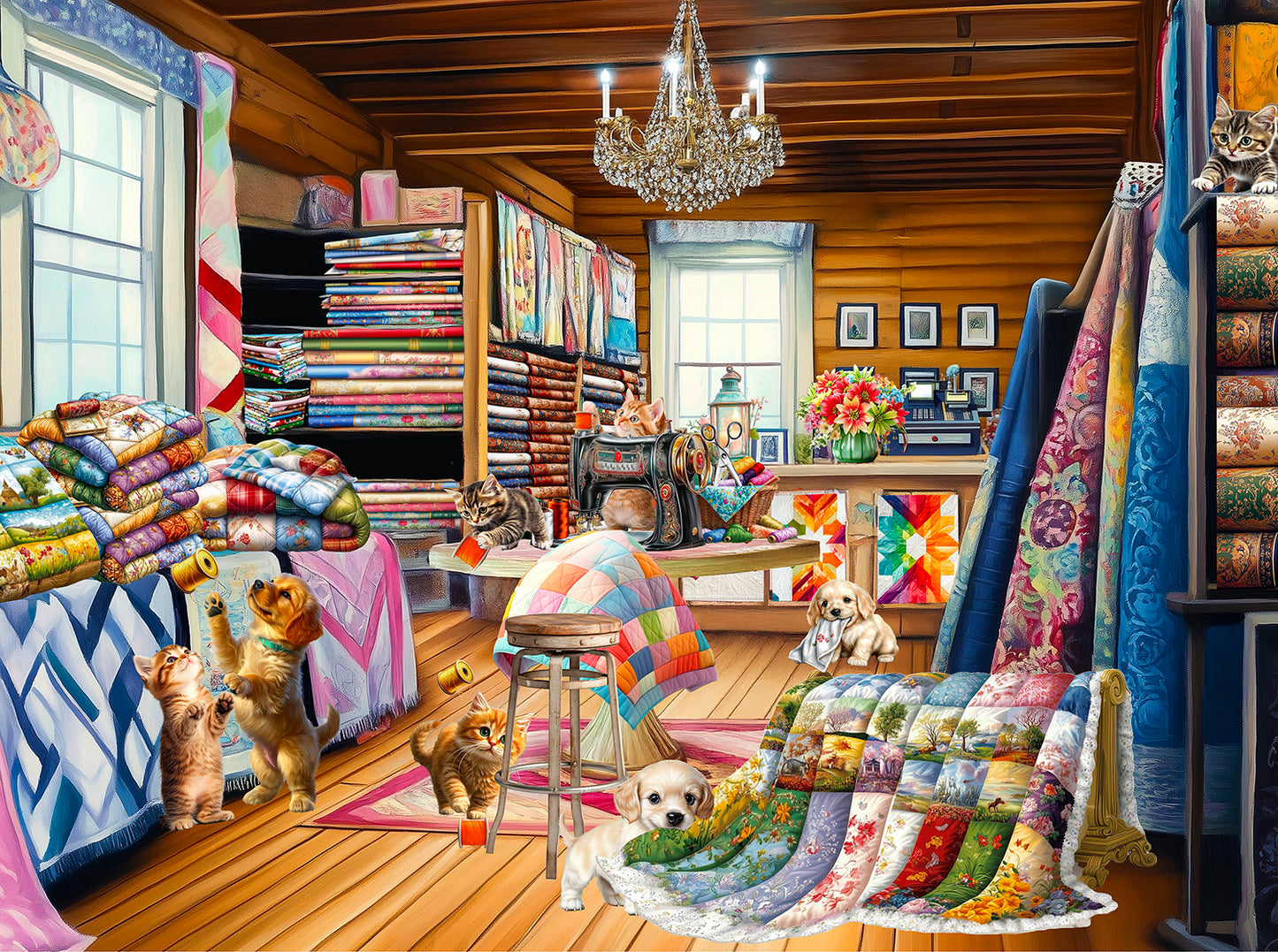 When Mamas Away 1000 pc  Jigsaw Puzzle 77185