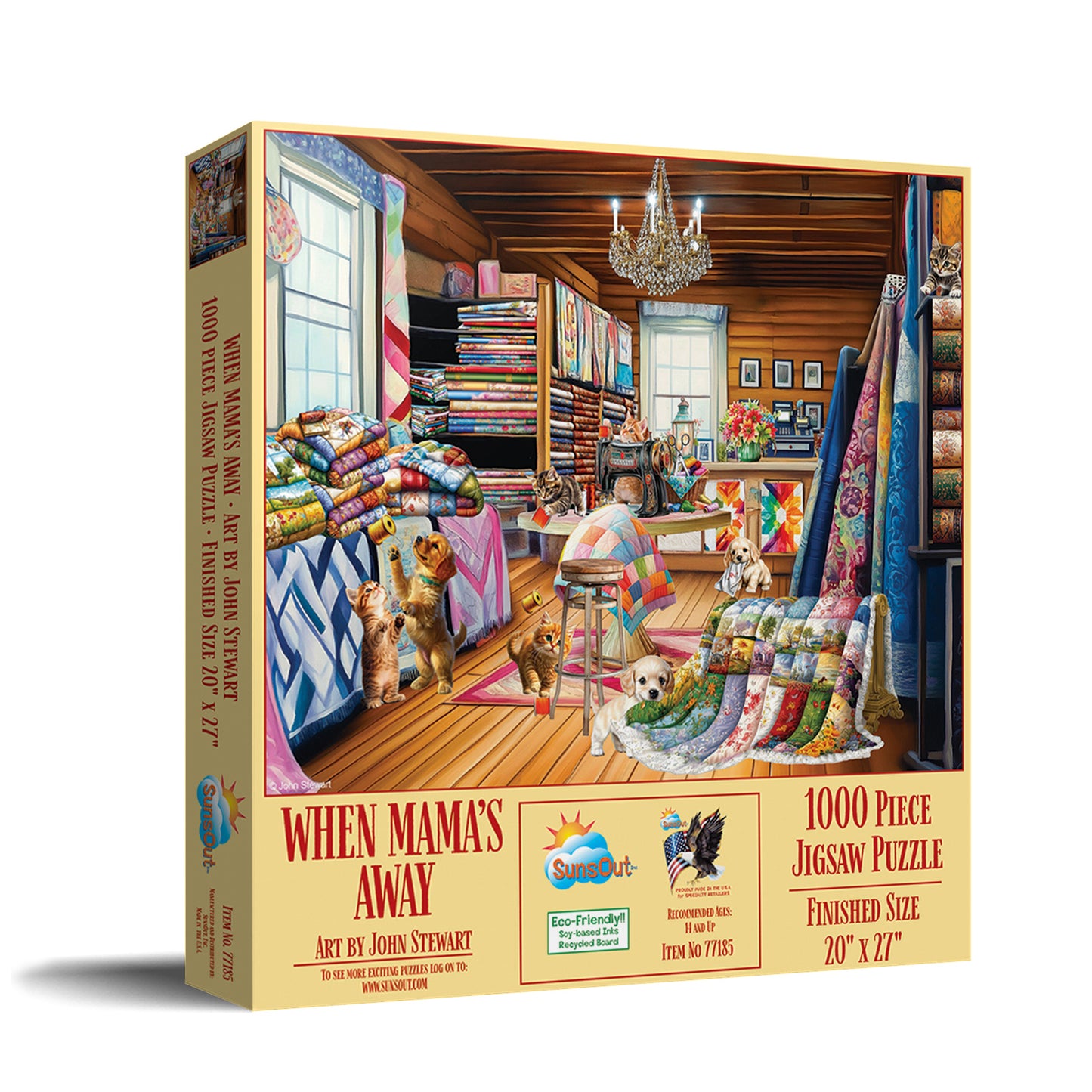 When Mamas Away 1000 pc  Jigsaw Puzzle 77185