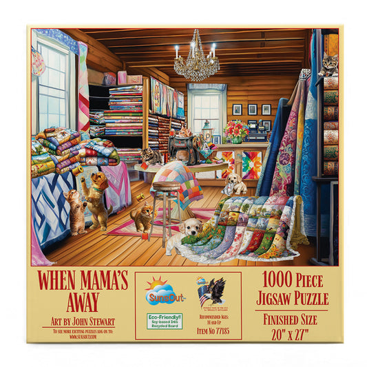 When Mamas Away 1000 pc  Jigsaw Puzzle 77185