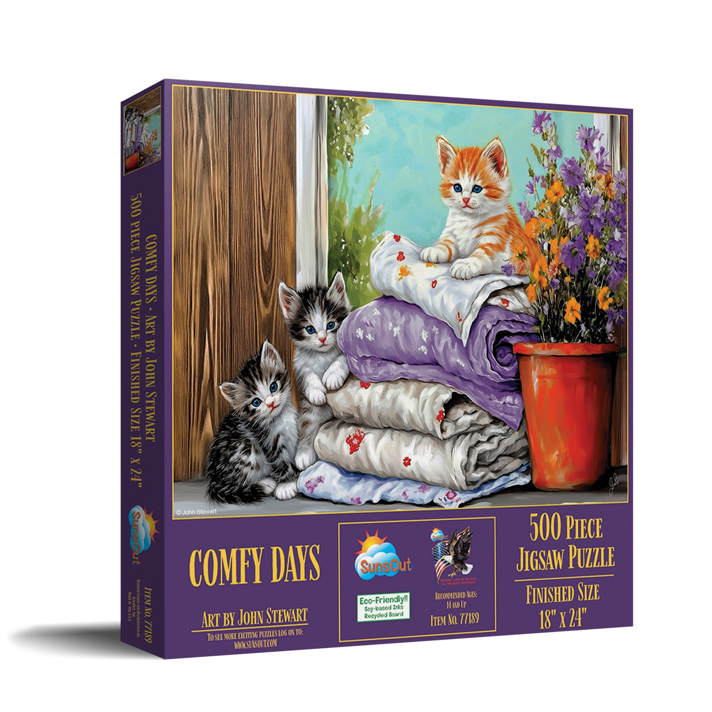Comfy Days 500 pc  Jigsaw Puzzle 77189