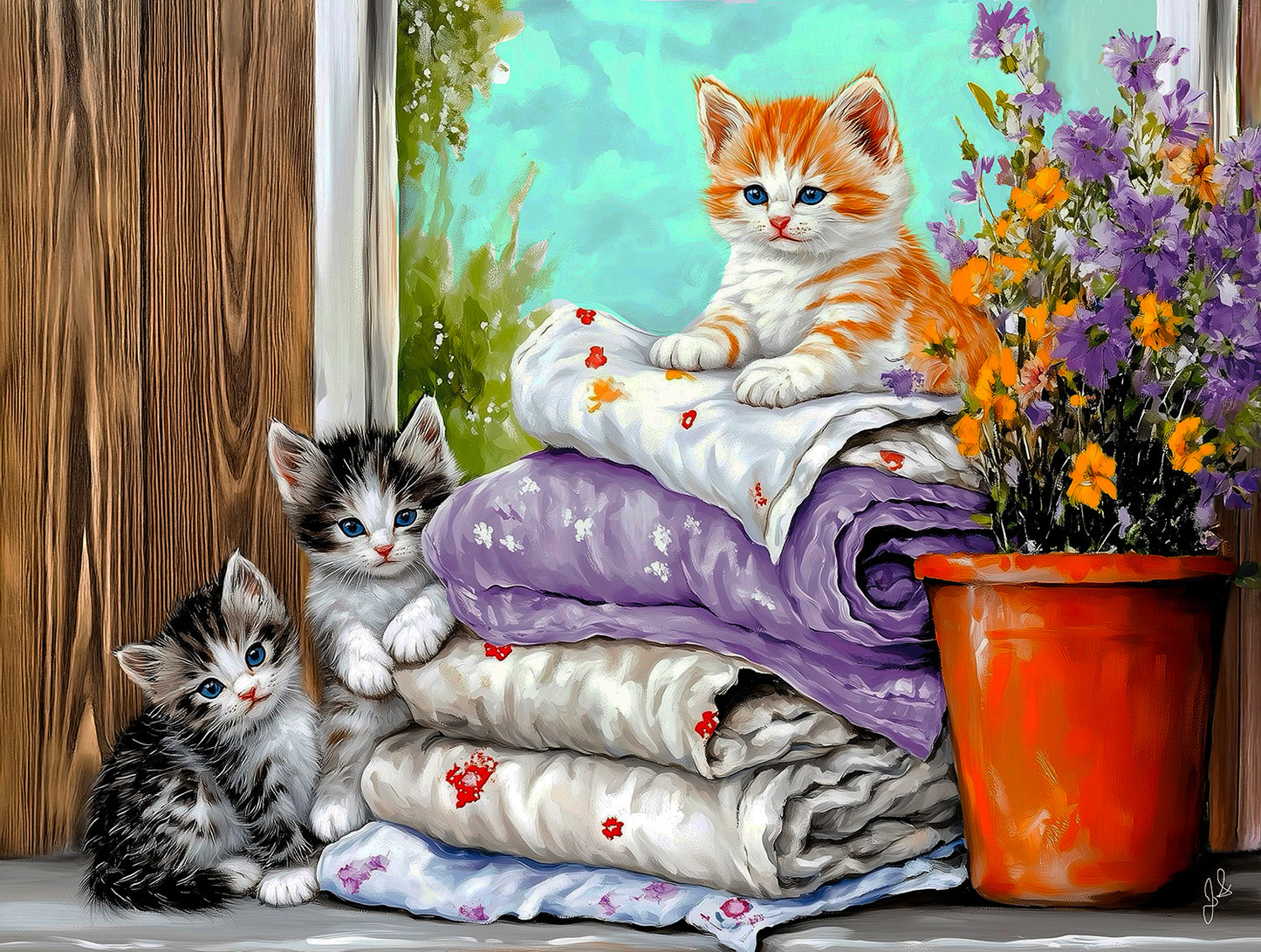 Comfy Days 500 pc  Jigsaw Puzzle 77189