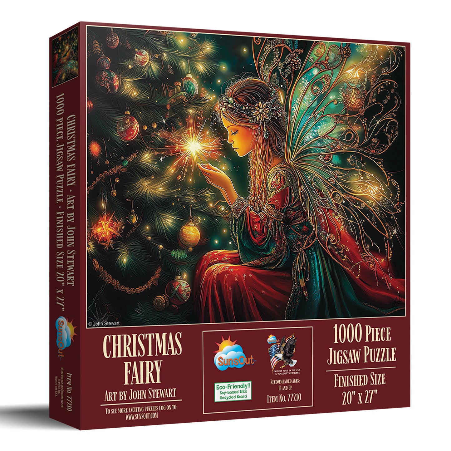 Christmas Fairy 1000 pc  Jigsaw Puzzle 77210