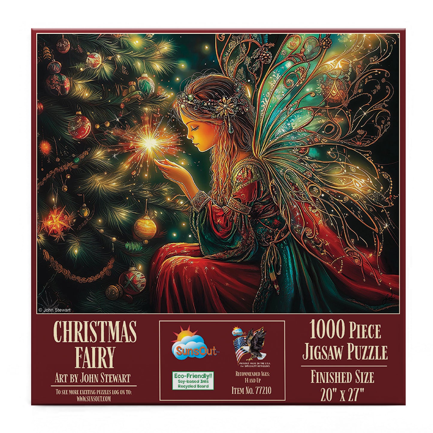 Christmas Fairy 1000 pc  Jigsaw Puzzle 77210