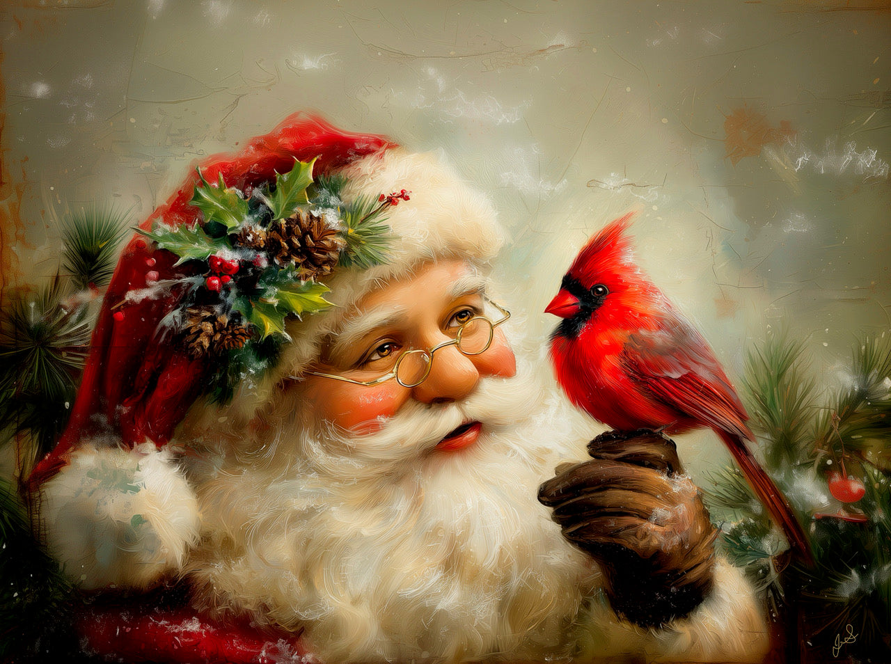 Santas Little Friend 1000 pc  Jigsaw Puzzle 77214