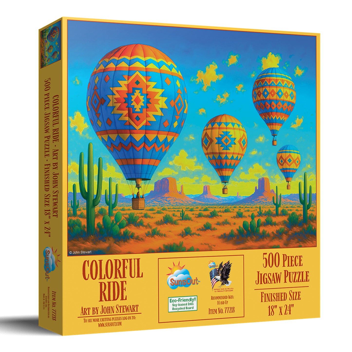 Colorful Ride 500 pc  Jigsaw Puzzle 77218