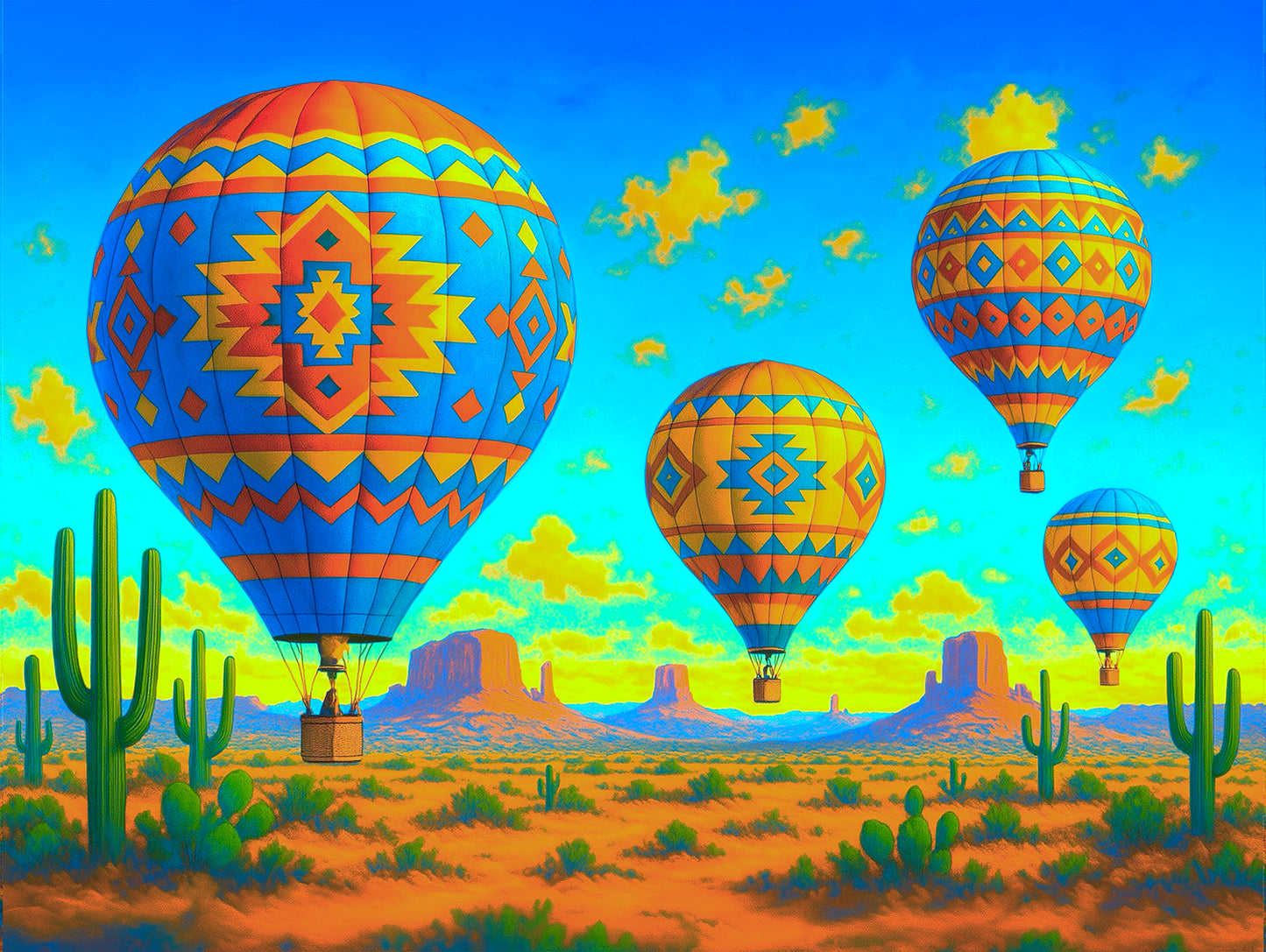 Colorful Ride 500 pc  Jigsaw Puzzle 77218
