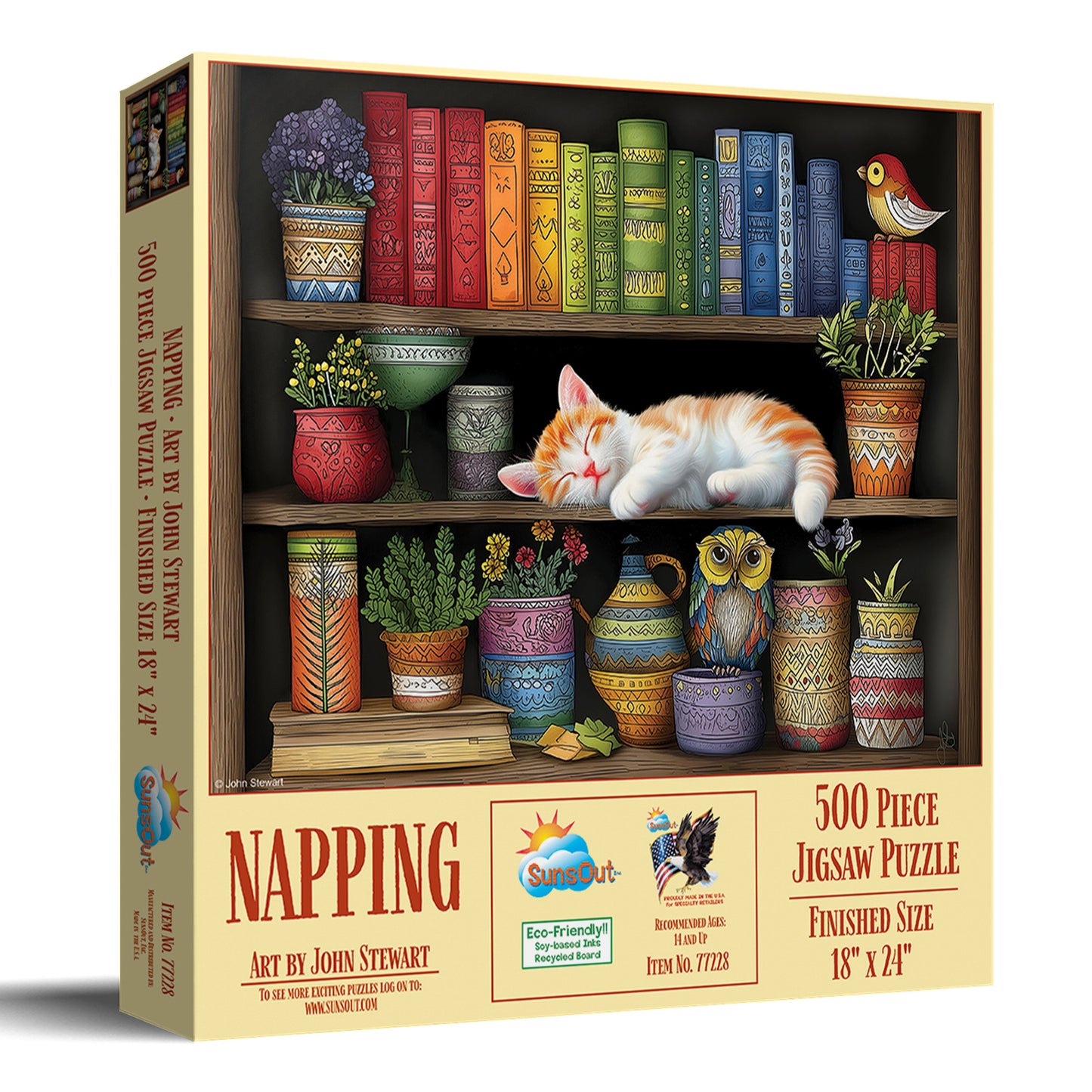 Napping 500 pc  Jigsaw Puzzle 77228