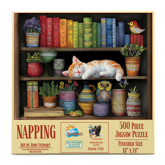 Napping 500 pc  Jigsaw Puzzle 77228
