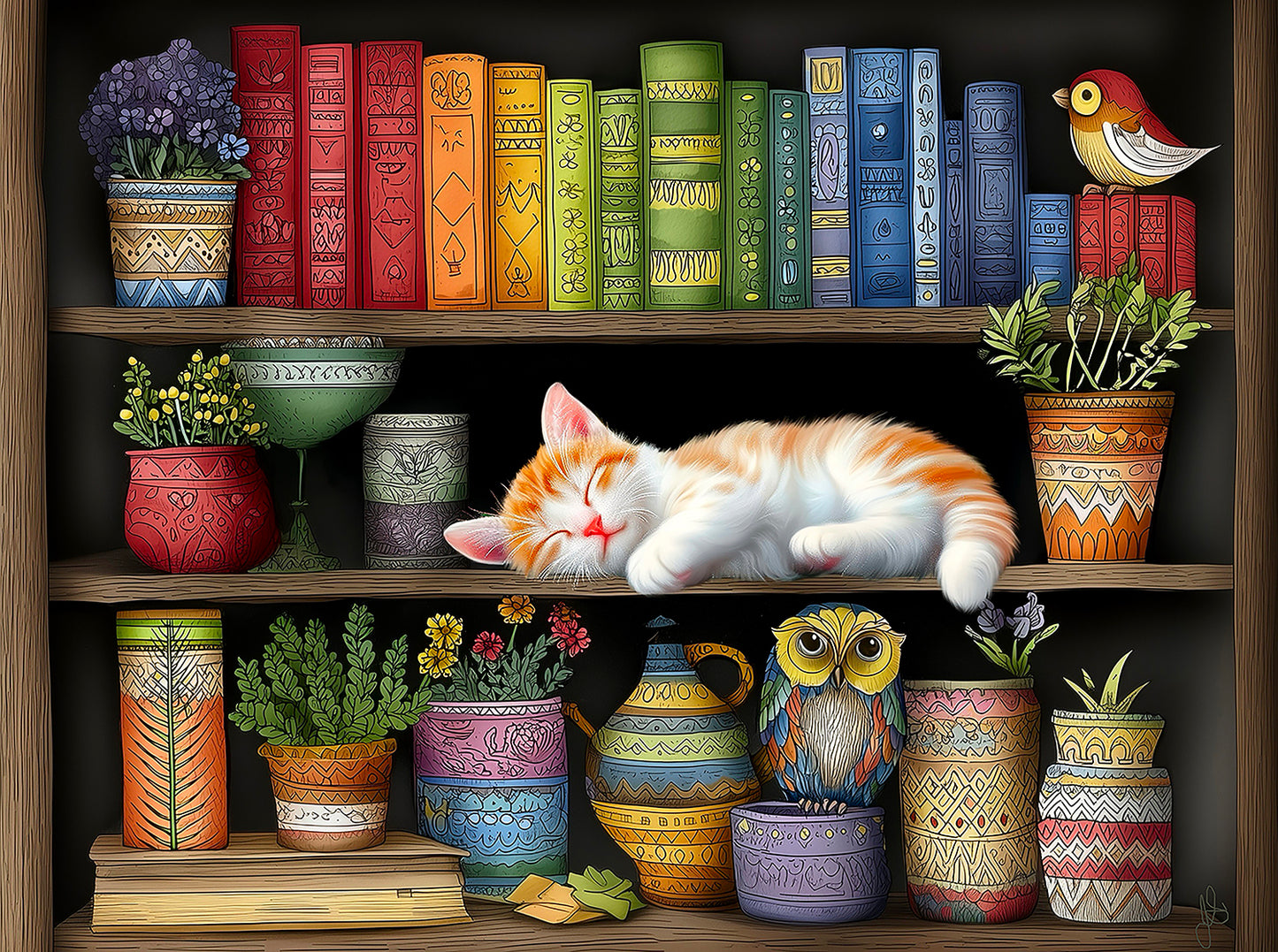 Napping 500 pc  Jigsaw Puzzle 77228