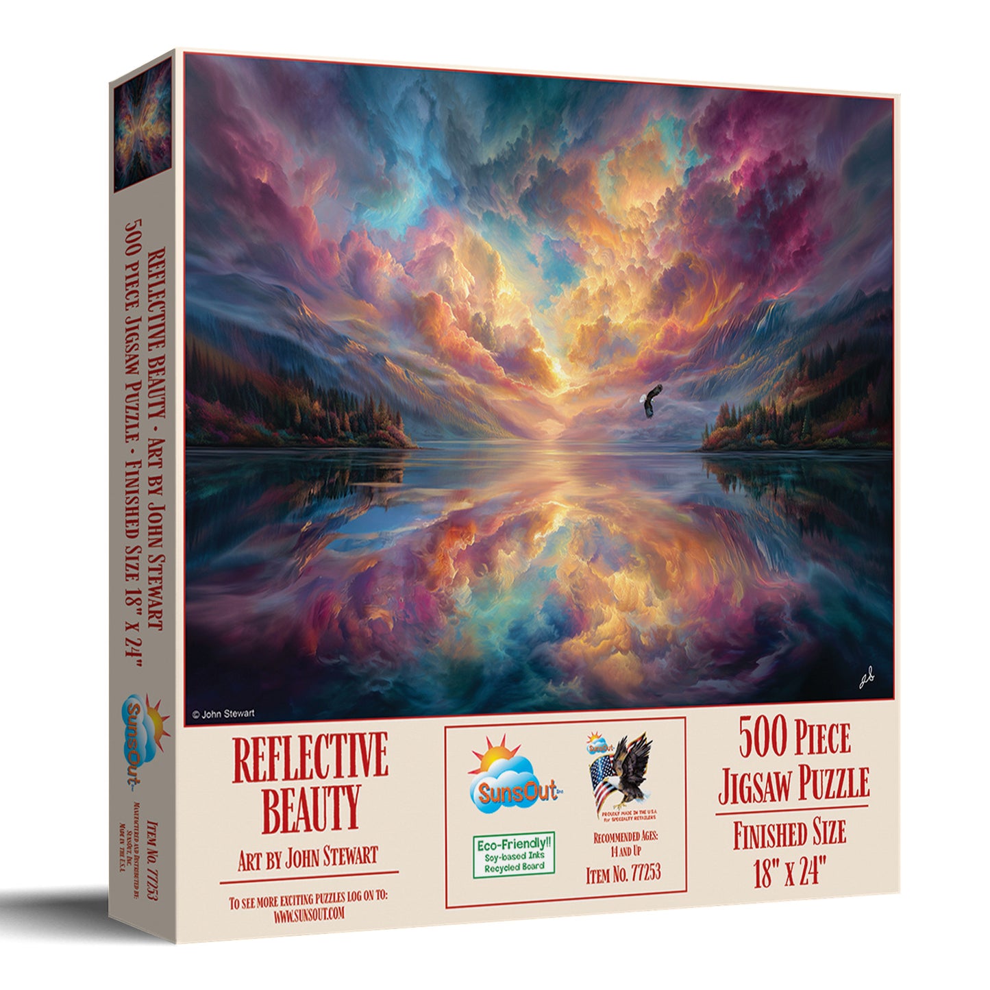 Reflective Beauty 500 pc  Jigsaw Puzzle 77253