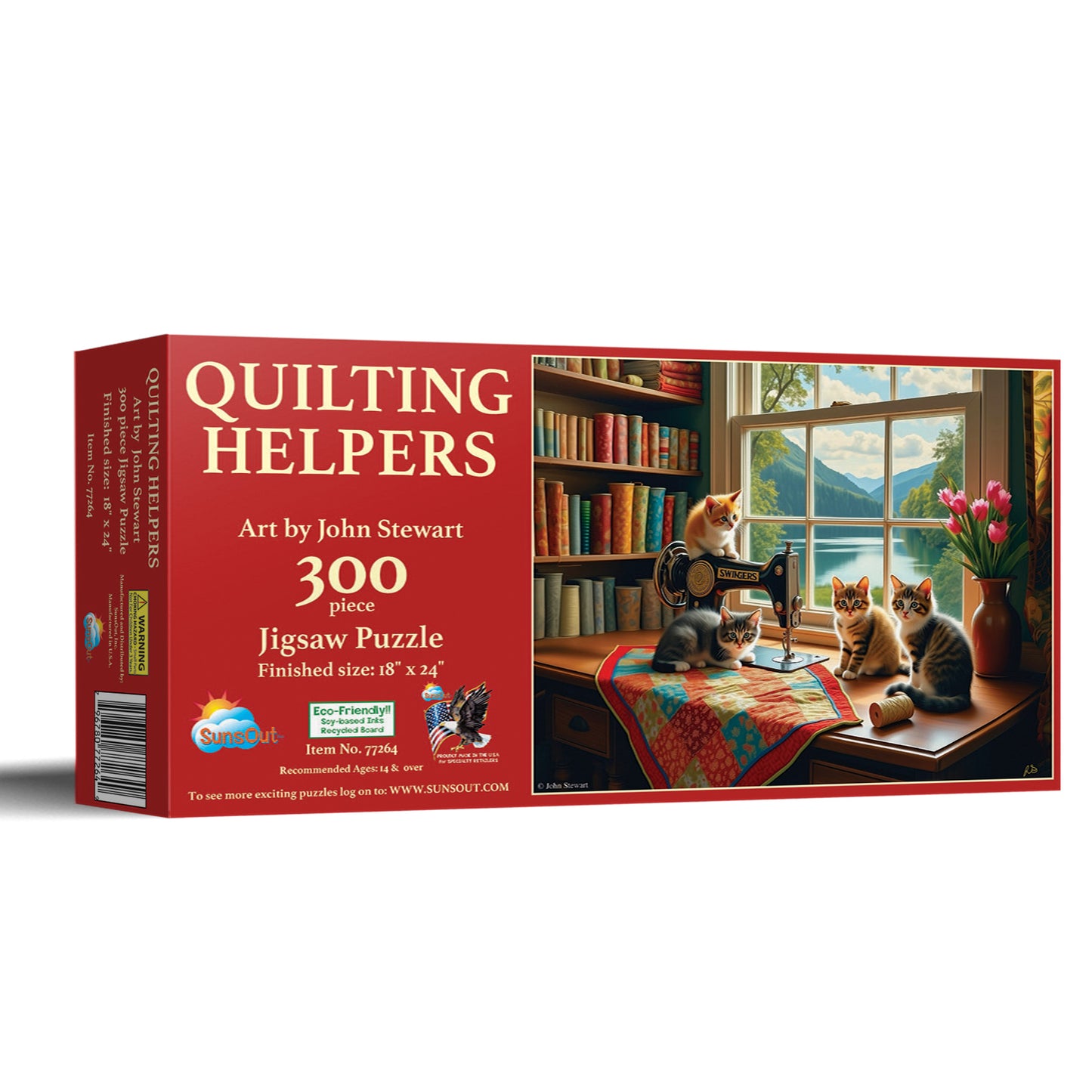 Quilting Helpers 300 pc  Jigsaw Puzzle 77264