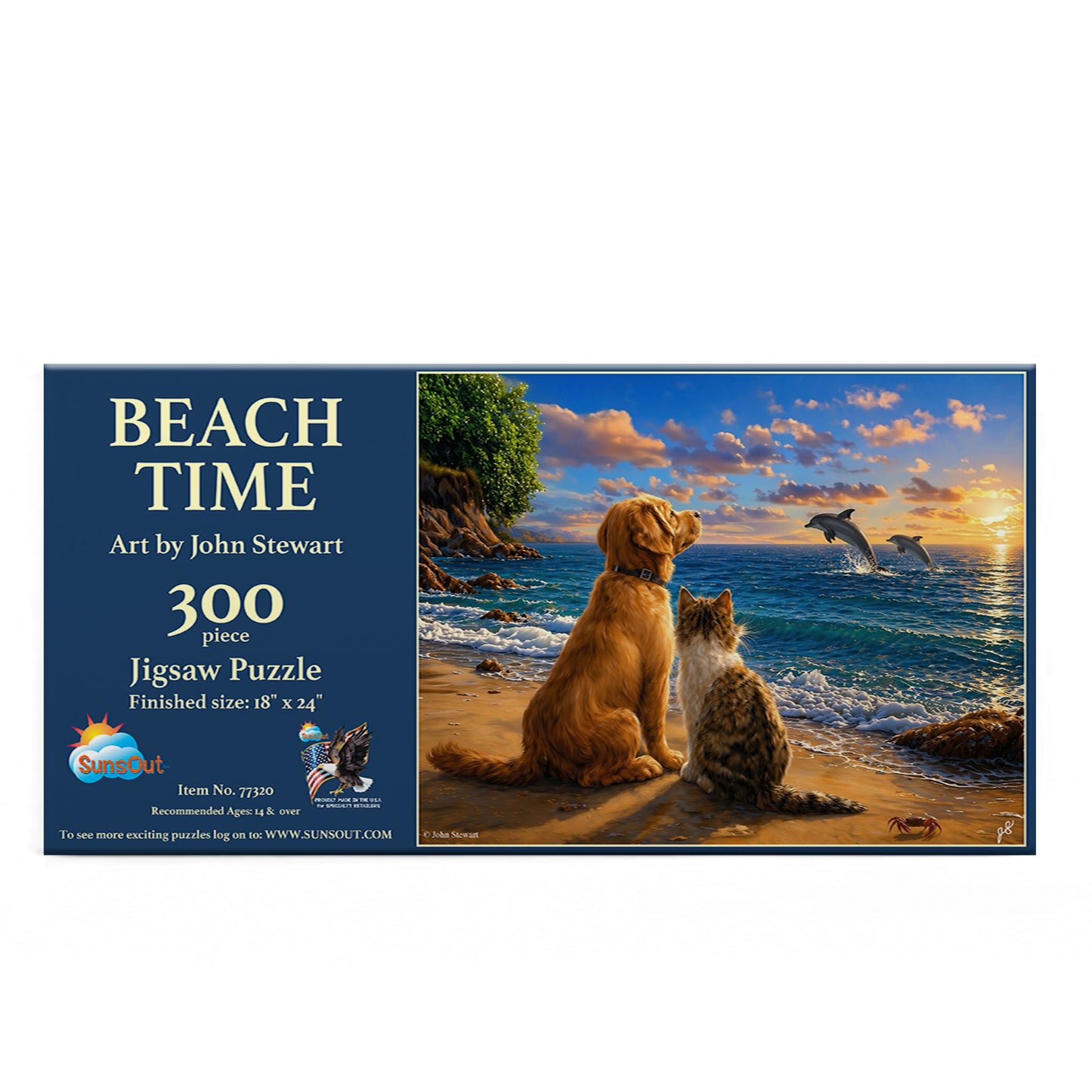 Beach Time 300 pc  Jigsaw Puzzle 77320
