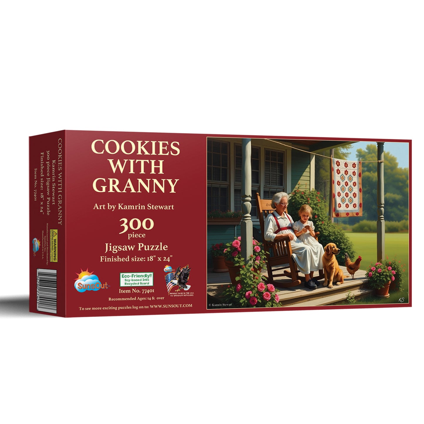 Cookies with Granny 300 pc  Jigsaw Puzzle 77401