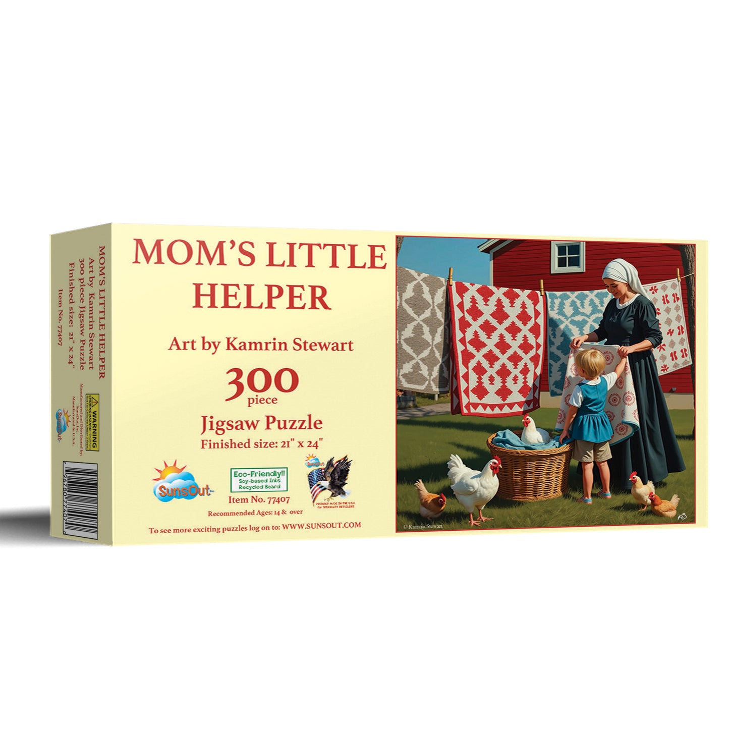 Moms Little Helper 300 pc  Jigsaw Puzzle 77407