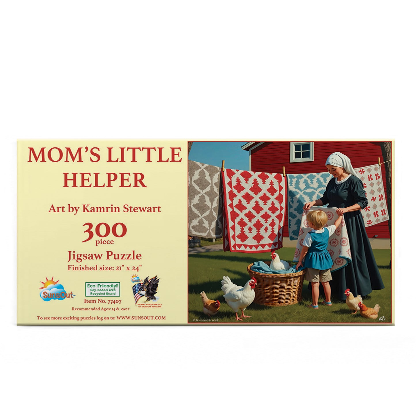 Moms Little Helper 300 pc  Jigsaw Puzzle 77407