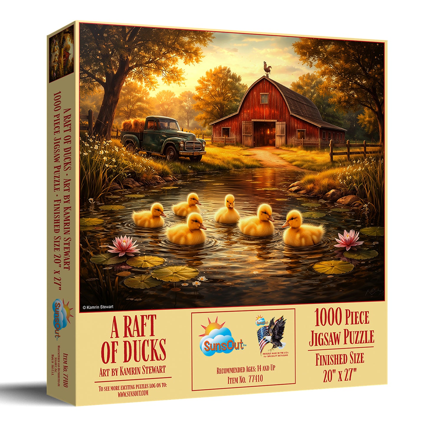 A Raft of Ducks 1000 pc  Jigsaw Puzzle 77410