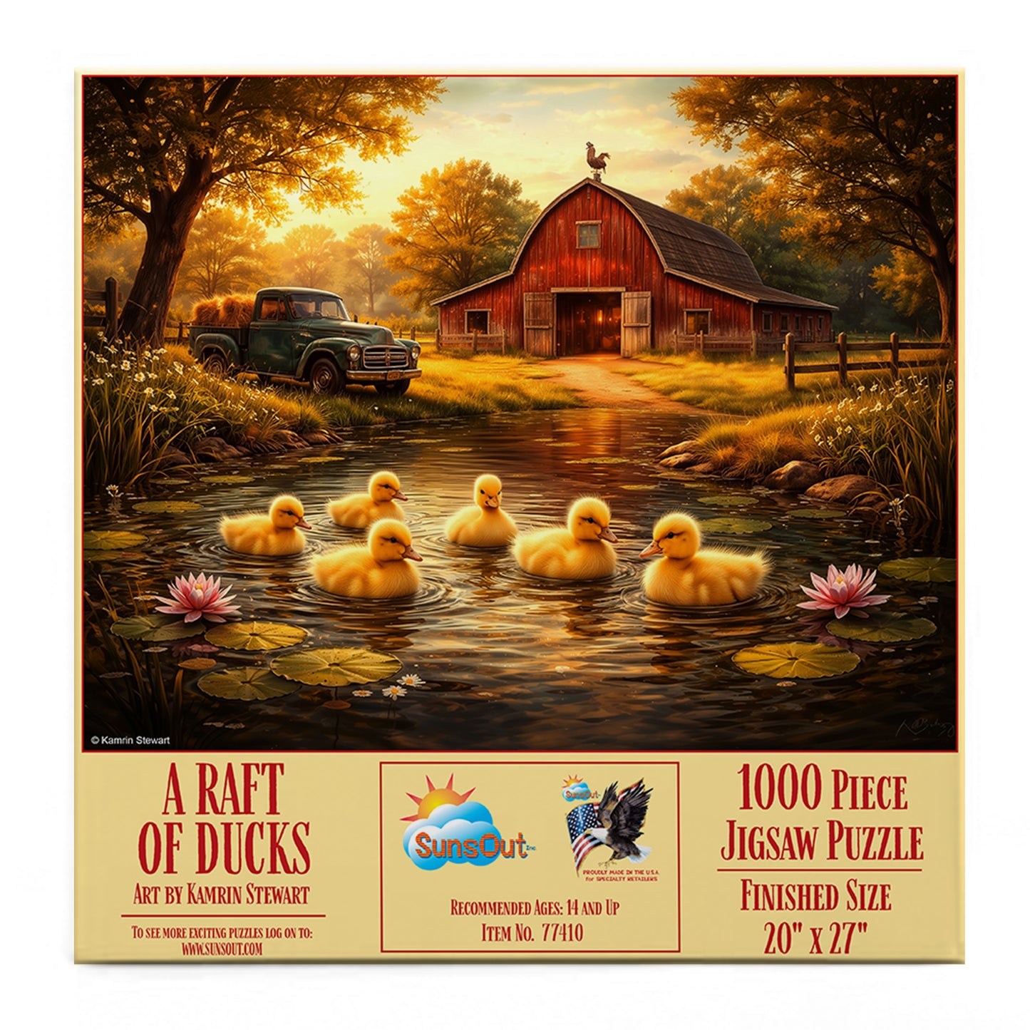 A Raft of Ducks 1000 pc  Jigsaw Puzzle 77410