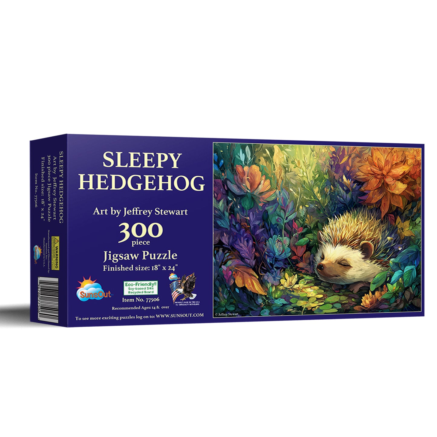 Sleepy Hedgehog 300 pc  Jigsaw Puzzle 77506