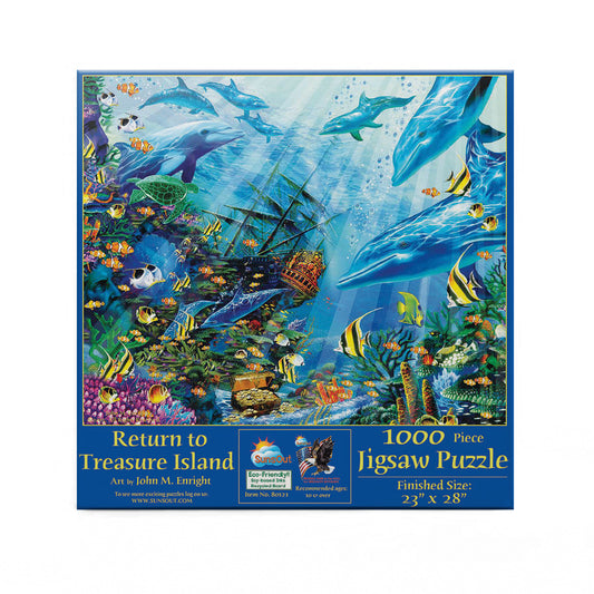 Return to Treasure Island 1000 pc  Jigsaw Puzzle 80121