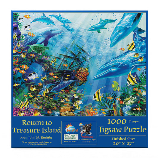 A Return to Treasure Island 1000 pc  Jigsaw Puzzle 80122