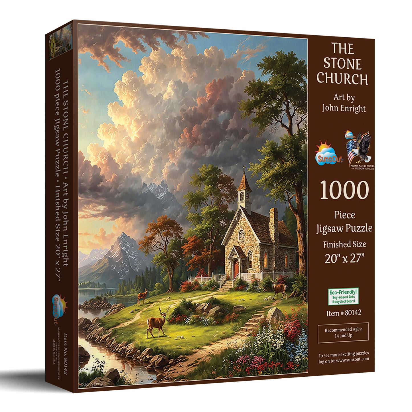 The Stone Church 1000 pc  Jigsaw Puzzle 80142