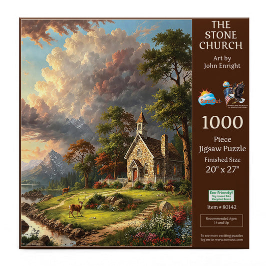The Stone Church 1000 pc  Jigsaw Puzzle 80142