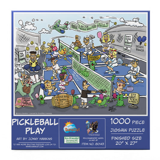 Pickleball Play 1000 pc  Jigsaw Puzzle 80143
