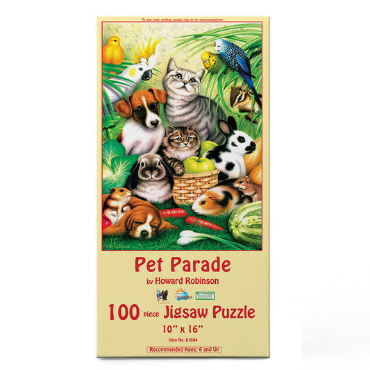 Pet Parade 100 pc  Jigsaw Puzzle 81604