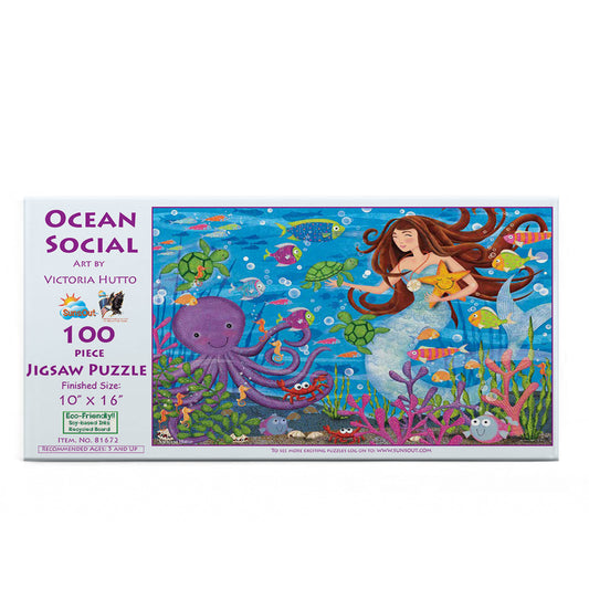 Ocean Social 100 pc  Jigsaw Puzzle 81672