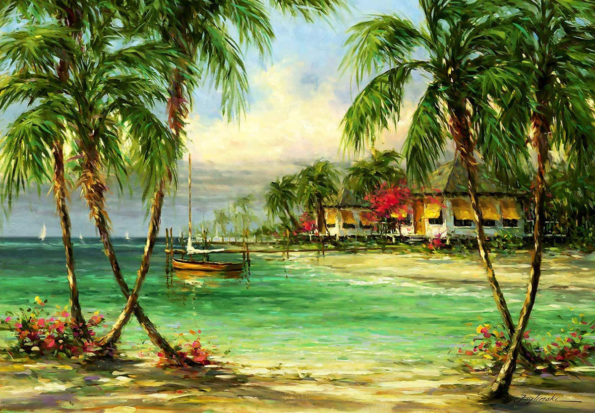 Barefoot Bungalow 500 pc  Jigsaw Puzzle 3616