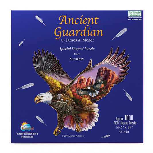 Ancient Guardian 1000 pc Special Shape Jigsaw Puzzle 90240