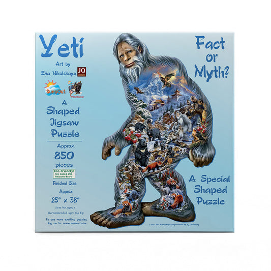 Yeti 850 pc Special Shape Jigsaw Puzzle 95017