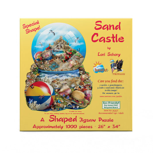 Sand Castle 1000 pc Special Shape Jigsaw Puzzle 95352