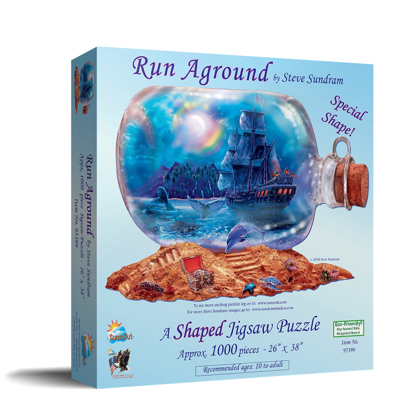 Run Aground 1000 pc Special Shape Jigsaw Puzzle 95399