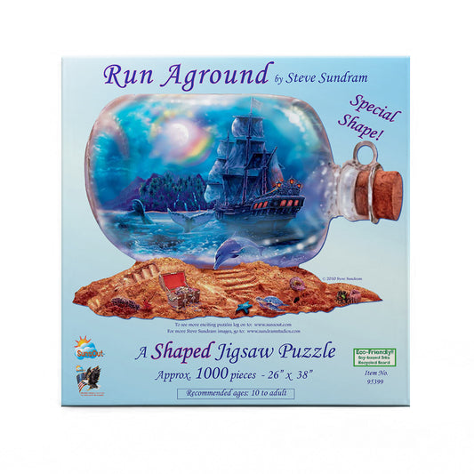 Run Aground 1000 pc Special Shape Jigsaw Puzzle 95399